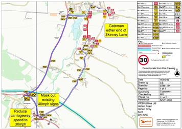 SGN Gas Pipe Roadworks Commencing  25th July 2026