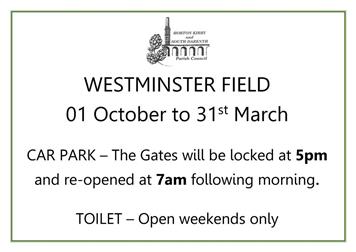 Westminster Field Car Park and Toilets