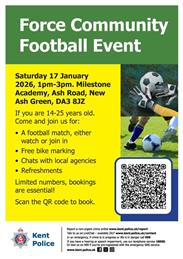 ⚽ Police and Youth Football Match – Come and Join Us! ⚽